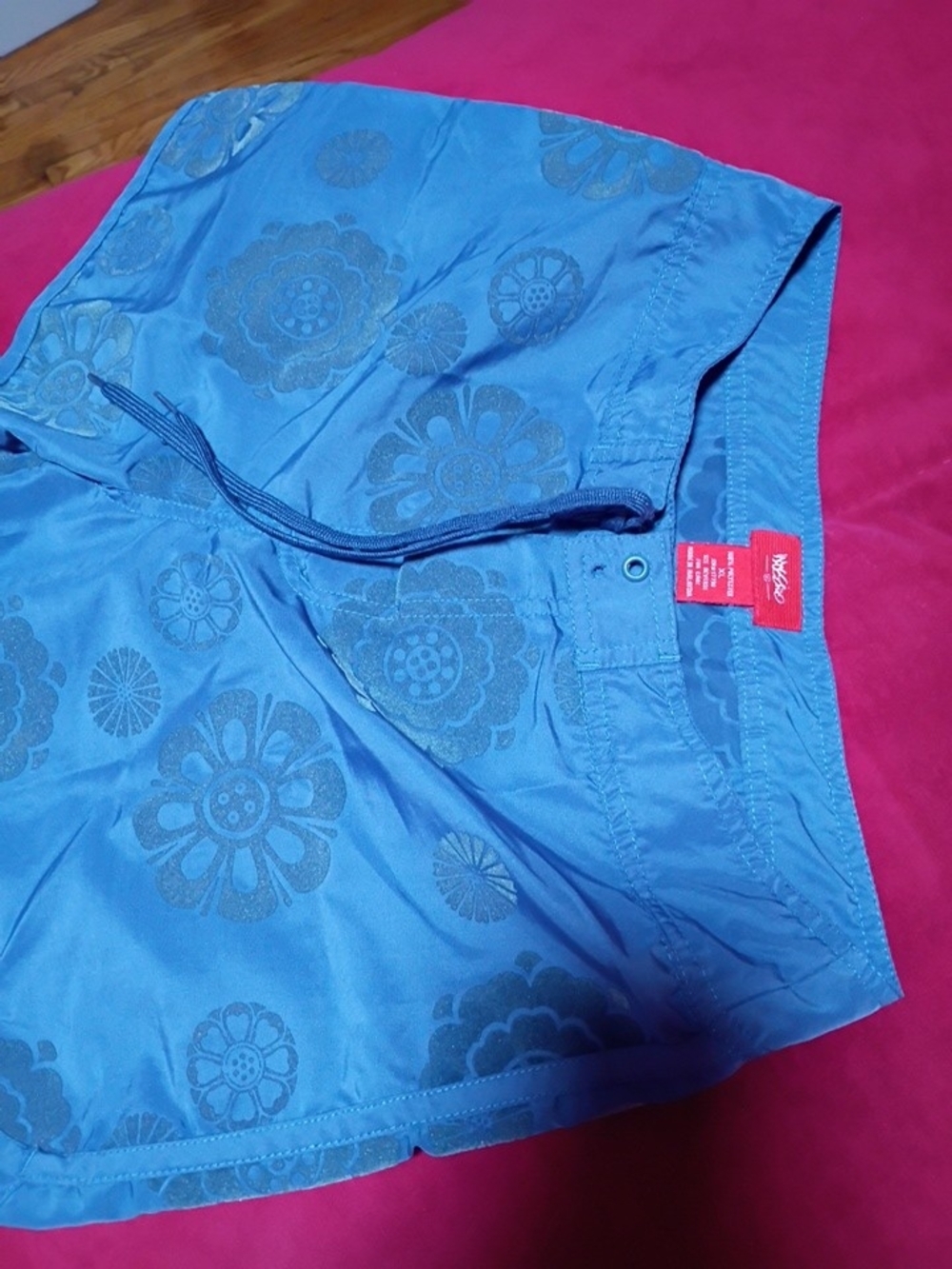 Massimo Blue Floral Women’s Swim Shorts